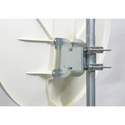 Pack Parabole Satellite Fibre Composite Blanche 85cm + LNB Single + VEGA 3 Récepteur TV satellite Full HD + Carte HDSAT
