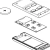 Pack 2 télécommandes radio pour porte de garage