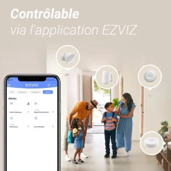 Pack alarme et contrôle domotique Ezviz Matter
