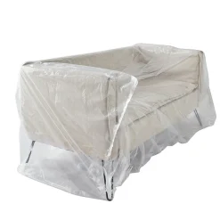 Pack and Move - Housse protection canapé 2 place - 150 x 300 cm - Imperméable et anti-poussière - Fermeture facile