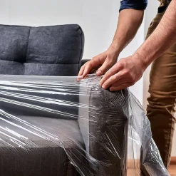 Pack and Move - Housse protection canapé 2 place - 150 x 300 cm - Imperméable et anti-poussière - Fermeture facile