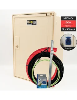 Pack Coffret Complet 15 Mètres 12 Kw