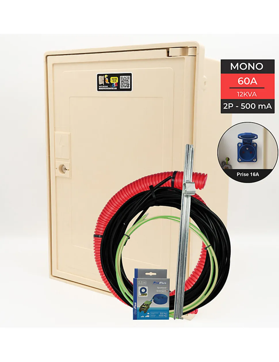 Pack Coffret Complet 15 Mètres 12 Kw "aerien" Lc