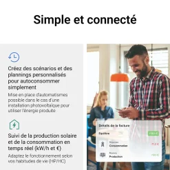 Pack connecté Legrand Drivia pour panneaux solaires