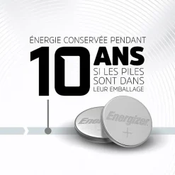 Pack de 2 - Energizer Pile Alcaline LR54, pack de 2 Piles