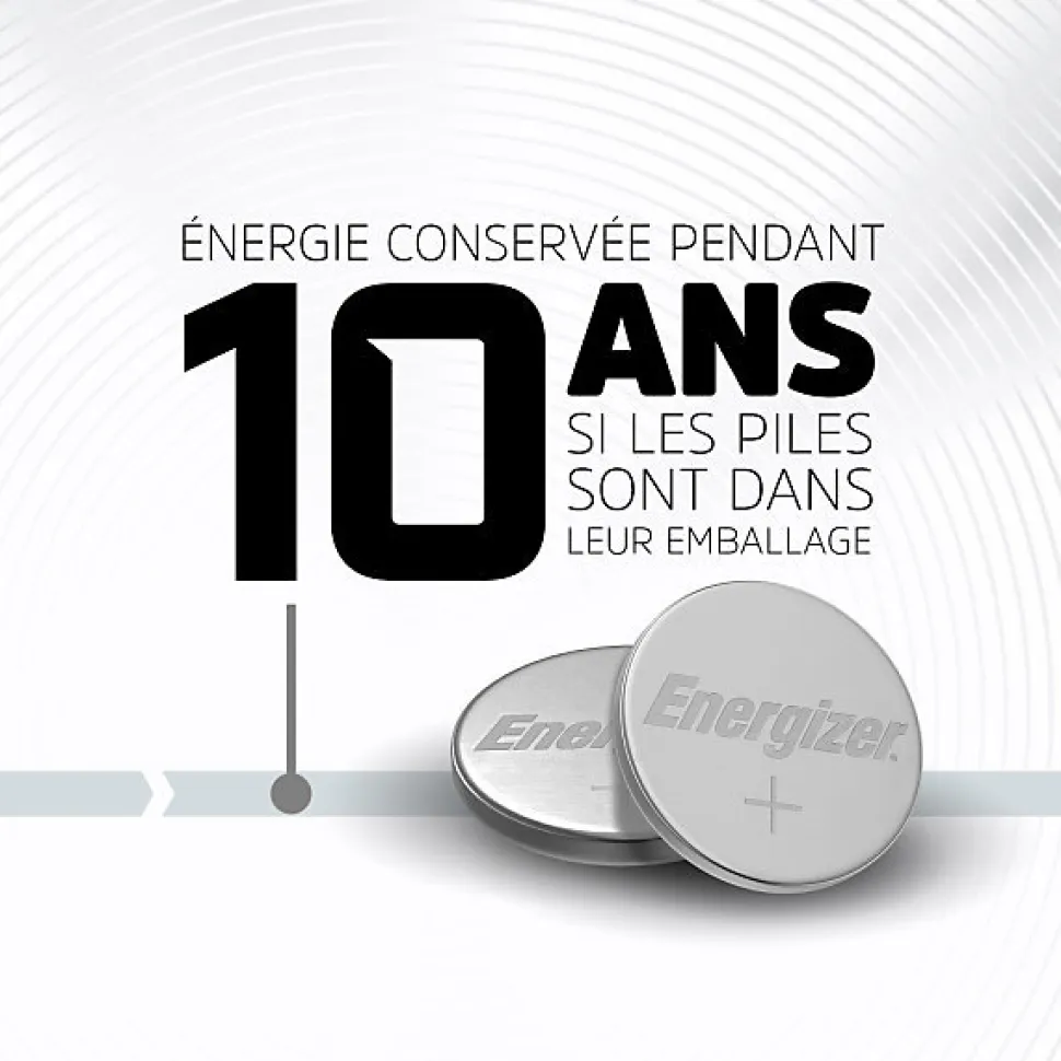 Pack de 10 - Energizer Pile Alcaline A23/23A, pack de 2 Piles