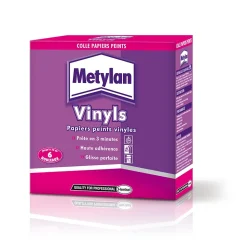 Pack de 2 - METYLAN Colle Papiers Peints Vinyls Paquet 200g