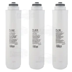 Pack de 3 Cartouches filtration purificateur d'eau FT Line 3