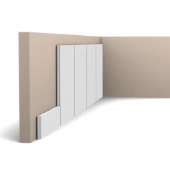 Pack de 4 mètres Profil de base épuré, fait office de corps pour lambris PX147