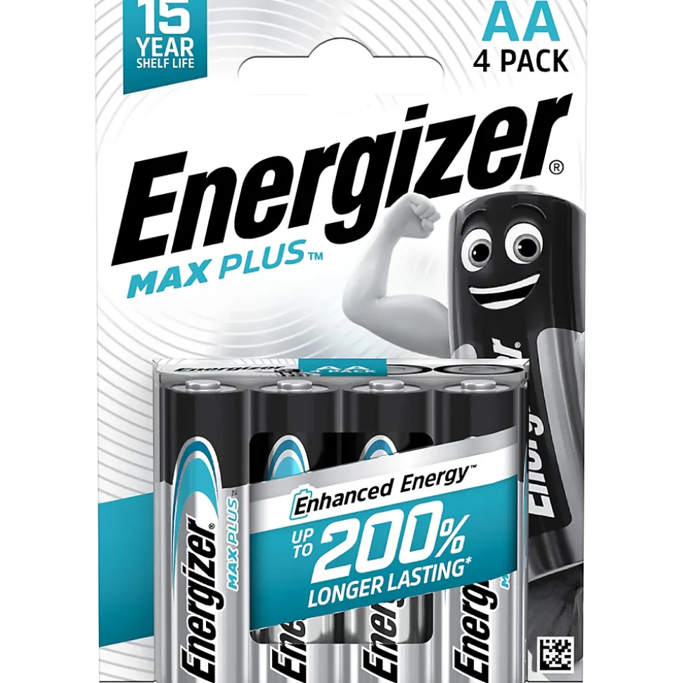 Pack de 4 piles Alcaline LR6-AA Energizer