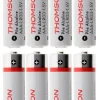 Pack de 8 piles alcalines LR03 AAA 1,5V - Thomson