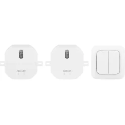 Pack interrupteur double + 2 modules intérieurs