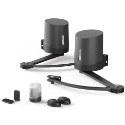 Pack motorisation portail battant solaire et Visiophone sans fil 100% solaire