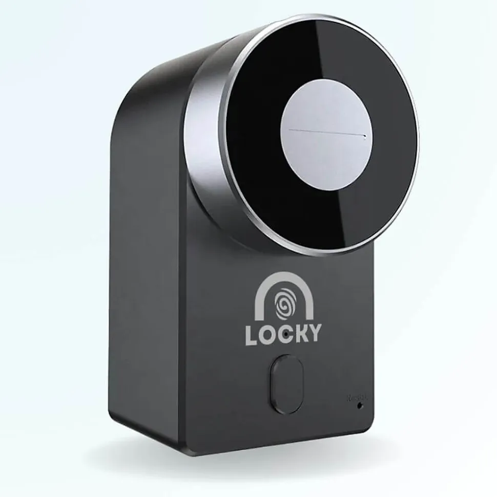 Pack serrure connectée locky-4 smart lock 2.0 + clavier sans fil + cylindre ajustable