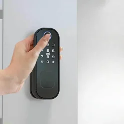 Pack verrou connectée locky-3 à code, badge et bluetooth + passerelle wifi