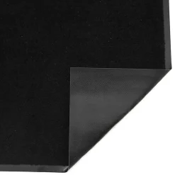 Paillasson noir 115x400 cm vidaXL