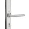 Paire de poignées connectées Intelock Multi, pour porte d'entrée, entr'axes 72mm, argent - INTELOCK
