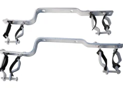 Paire de support réglable pour collecteurs/ nourrices sanitaires - entr'axe 153mm - Ø 20/27 à 26/34 mm Somatherm for you