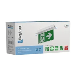 Panneau LED encastré WC BRAYTRON - Blanc - 3W