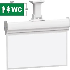 Panneau LED WC BRAYTRON - Blanc - 3W
