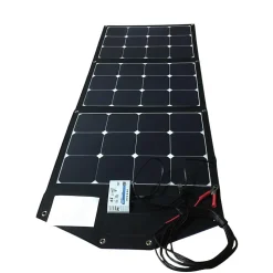 Panneau solaire Monocristallin Pliable - 3 x 40 Watt - 18V Cellules back-contact Sun Power