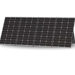 Panneau Solaire Portable KODAK 400W - Rendement 23% - Étanche IP65 - Léger et Pliable - Pieds Réglables - Connexions Multiples