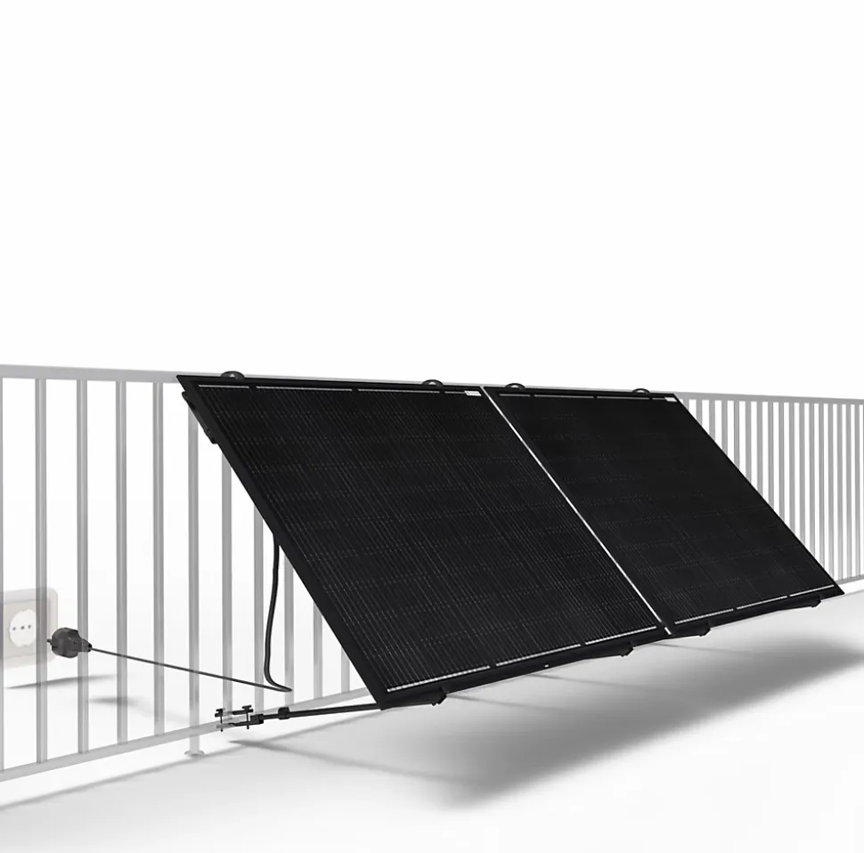 Panneau solaire pour balcon Plug and Play Sunflower Solar 440W, 2 panneaux solaires dernière génération