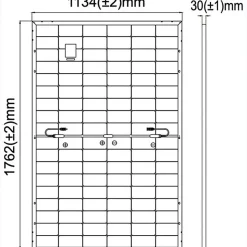 Panneau Solaire Topcon BIFACIAL N type 450W