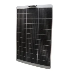 Panneau Solaire 100W SEMI-FLEX Technologie PERC Camping-car EZA