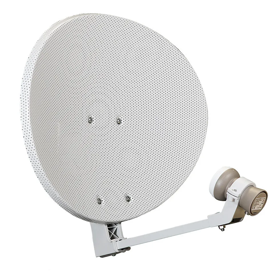 Parabole acier elliptique + LNB