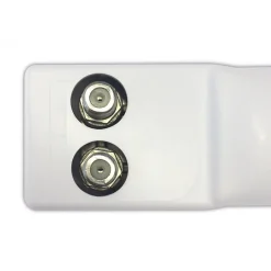 Parabole plate à double sortie - LNB twin intégrée