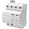 Parafoudre monophasé + neutre 25 kA - Type 1+2 - 4 modules - GEWISS - GWD6404