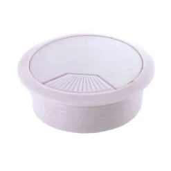 Passe câble Diall plastique blanc Ø60 mm
