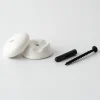 Passe Câble GRIP Isolateur en Porcelaine Blanche Manufacturés pour 1 Câble électrique textile Sécurité et style raffiné
