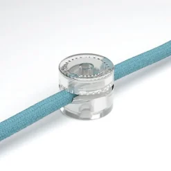 Passe-Câble Transparent en Plastique pour Câbles Textiles Esthétique Décoration Intérieure et Montage Facile