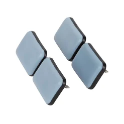 Patin à clouer Diall 35 x 24 mm x 4, noir + bleu/gris