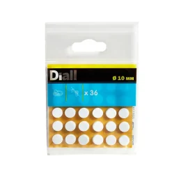 Patin anti-bruit Diall 10 mm x36, blanc