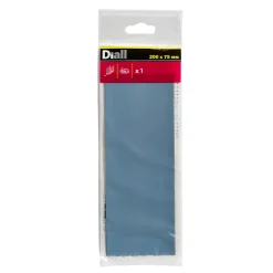 Patin auto-adhésifs Diall 200 x 75 mm x 1, noir + gris/bleu