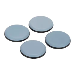 Patin auto-adhésifs Diall 40 mm x 4, blanc + gris/bleu