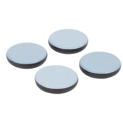 Patin Diall 65 mm x 4, noir + gris/bleu