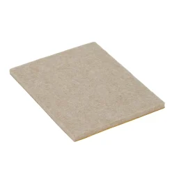 Patin en feutre auto-adhésifs Diall 80 x 100 mm x 1, beige