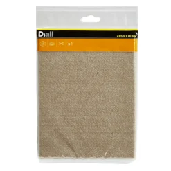Patin en feutre auto-adhésifs Diall 215 x 170 mm x 1, beige