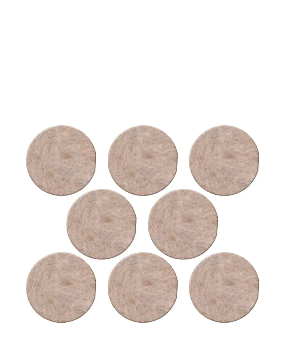 Patin en feutre laine adhésif rond beige Scotch ø22 mm