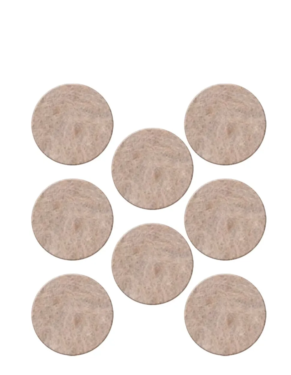 Patin en feutre laine adhésif rond beige Scotch ø25 mm
