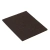 Patin en feutre marron Diall 80 x 100 mm
