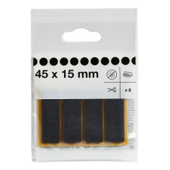 Patin en feutre marron Diall 15 x 45 mm, 8 pièces