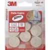 Patin feutre adhésif ø 25 mm, 8 pièces