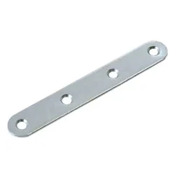 Patte d'assemblage Diall acier zingué 60 mm