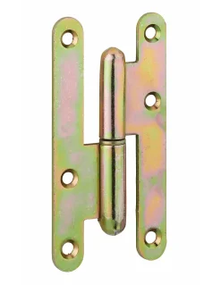 Paumelle de Paris porte d'entrée / d'intérieur, 110x55mm, acier, gauche - THIRARD