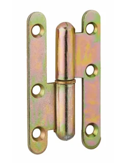 Paumelle de Paris porte d'entrée / d'intérieur, 80x45mm, acier, gauche - THIRARD